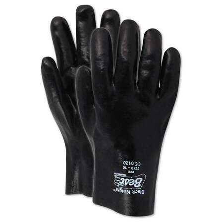 Magid 12" Rough Grip Plastic Glove, 3682R